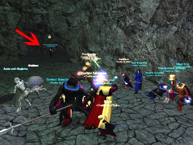 Position der Supporter